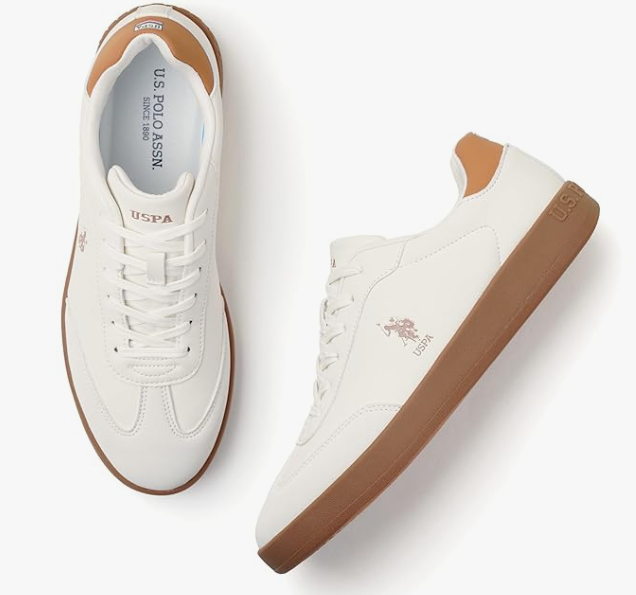 U.S. Polo Assn. Men's Coba 2.0 Sneaker in Beige Color